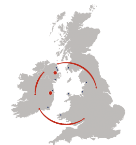 UK Customs Map